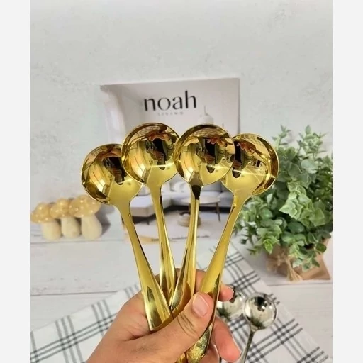 ملاقه خورشت یونیک (طلایی / نقره ای)